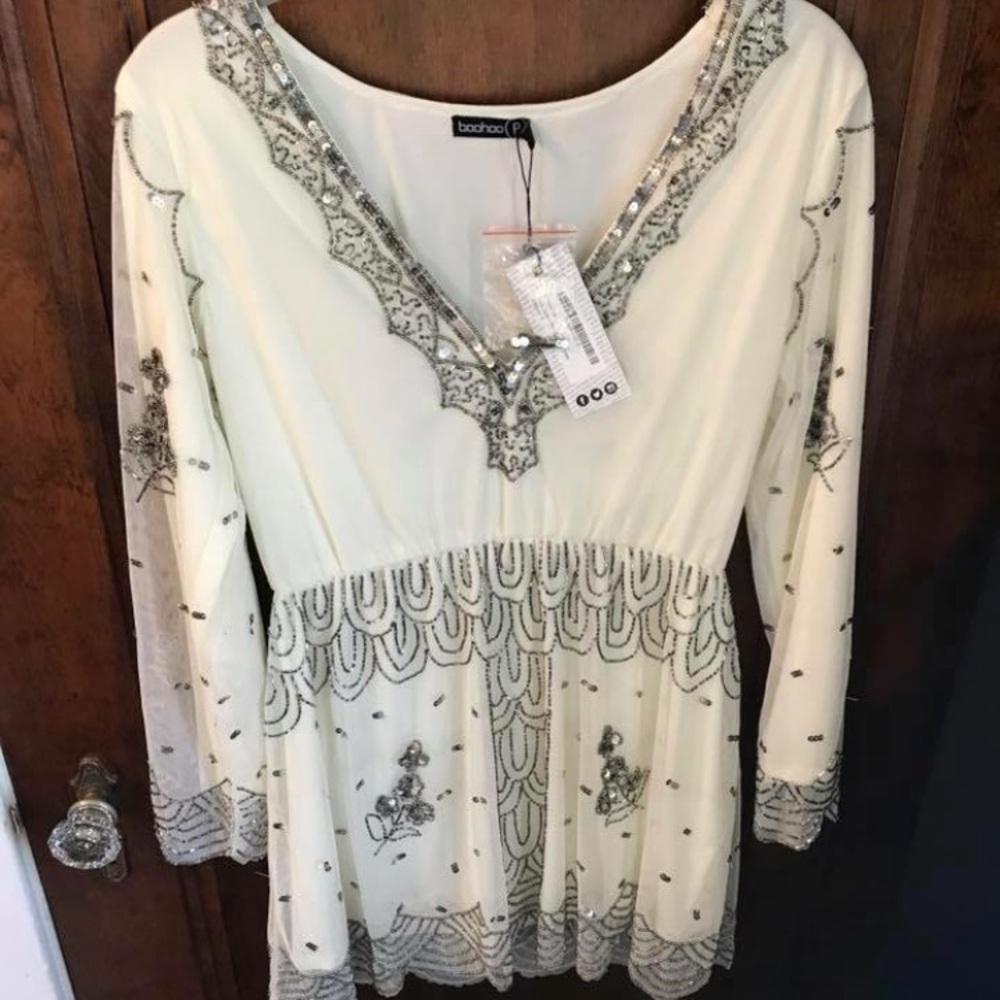 Beautiful beaded dress